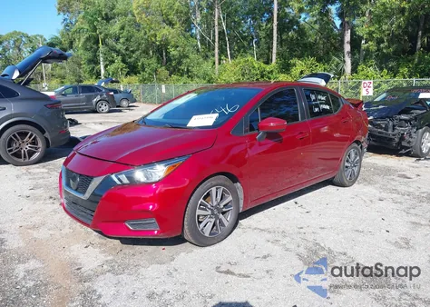 2020 Nissan Versa Sv Xtronic Cvt from USA, damaged, VIN 3N1CN8EV5LL844546